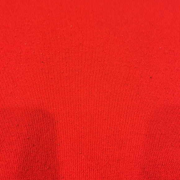 Apt. 9 Bright Red Sweater Long-Sleeves High-Low Front & Folded A Design Back - Picture 3 of 8